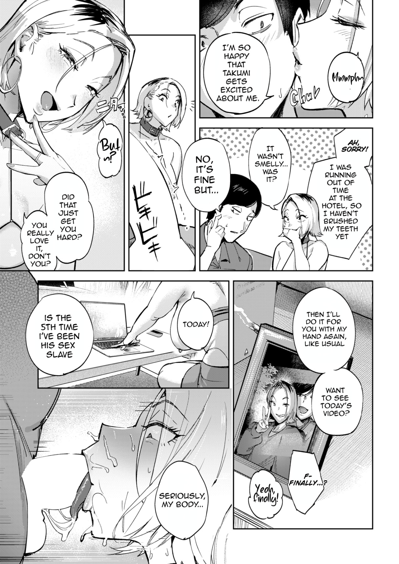 Hentai Manga Comic-Netorase Gal Pet - Let's share a wife-Read-15